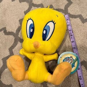 Baby Looney Tunes Tweety Bird 10" Plush Toy Factory 2017 nwt